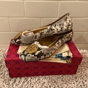 Tory Burch Chelsea Ballet Flat- Warm Roccia
